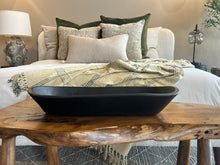 Cargar imagen en el visor de la galería, Charola decorativa Negra