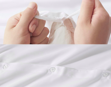 Cargar imagen en el visor de la galería, Funda de Duvet Blanca