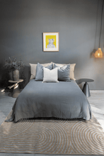 Cargar imagen en el visor de la galería, Colcha Gris Oxford De Gasa 100% Algodón