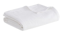 Cargar imagen en el visor de la galería, Colcha Blanca De Gasa 100% Algodón
