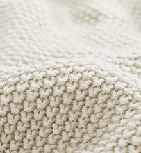 Cargar imagen en el visor de la galería, Blanket Crema Tejido de Arroz