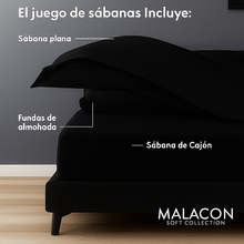 Cargar imagen en el visor de la galería, Sábana Negro