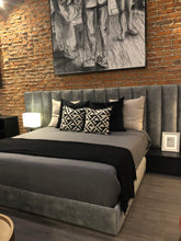 Cargar imagen en el visor de la galería, Funda de Duvet Gris Oxford