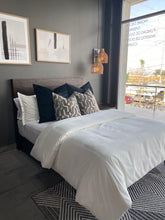 Cargar imagen en el visor de la galería, Cojín Negro (Terciopelo)