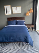 Cargar imagen en el visor de la galería, Funda de Duvet Azul Marino