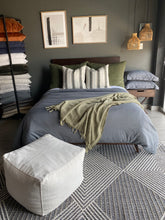 Cargar imagen en el visor de la galería, Funda de Duvet Gris Oxford