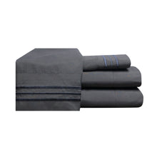 Cargar imagen en el visor de la galería, Sábana Gris Oxford