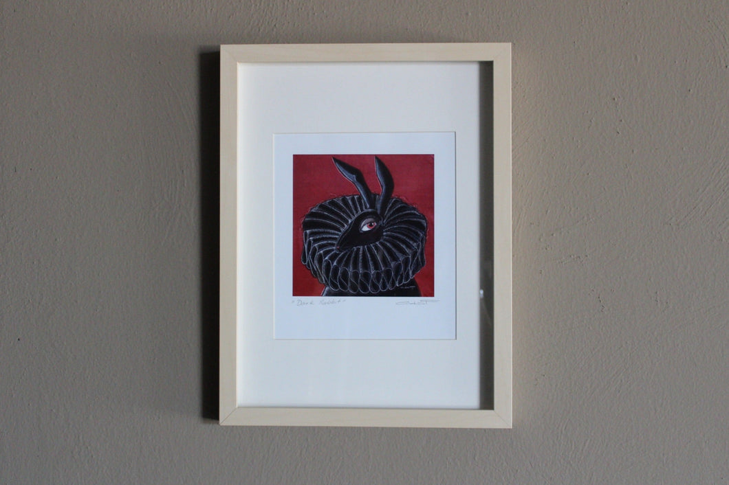Cuadro [Dark Rabbit Rojo]