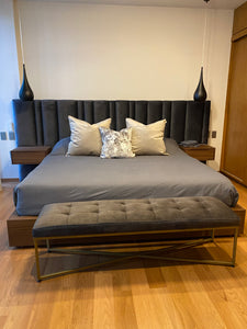 Funda de Duvet Gris Oxford