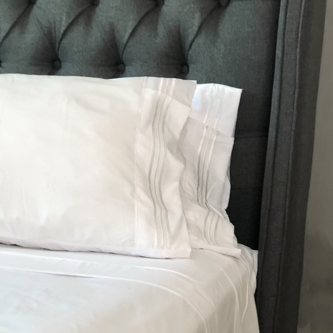 Funda de Almohada Blanca