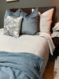 Funda de Duvet Gris Claro