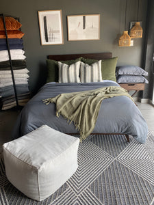 Funda de Duvet Gris Oxford
