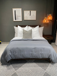 Funda de Duvet Gris Oxford